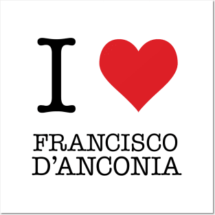 I Heart Francisco D'Anconia Posters and Art